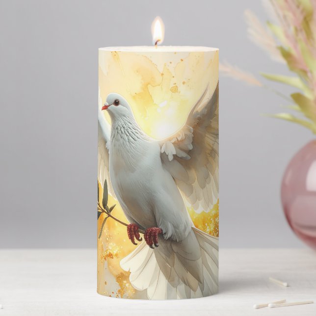 Elegant Memorial Candle – Personalized Remembrance (In Situ)