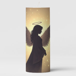 Elegant Memorial Candle – Personalized Remembrance