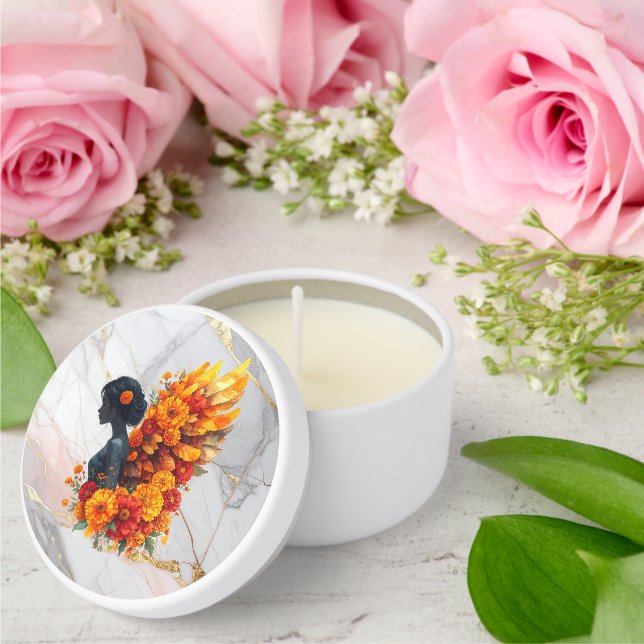 Elegant Memorial Candle – Personalized Remembrance Mini Candle Favors (Insitu (Wedding))