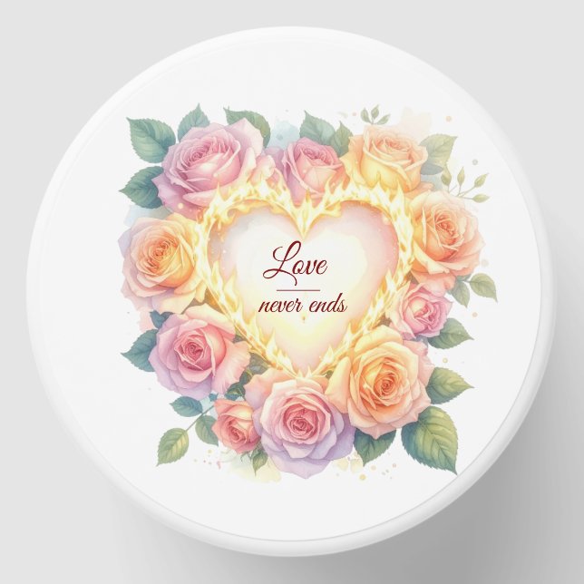 Elegant Memorial Candle – Personalized Remembrance Mini Candle Favors (Front)