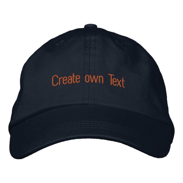 Elegant Men-Hat Women-Cap Embroidered Baseball Cap (Front)
