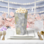 Elegant Menorahs Favor Boxes<br><div class="desc">Hanukkah Elegant Menorahs, favor boxes for guests. Fill them with popcorn or a treat! Add text anywhere on box using your favorite font color, style, and size! Enjoy! Style: Popcorn Favor Box 3.75" x 3.5" x 7.5" Favor boxes are as unique as your guests. Perfect for weddings, birthdays, corporate events...</div>