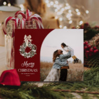 Elegant Merry Christmas Photo