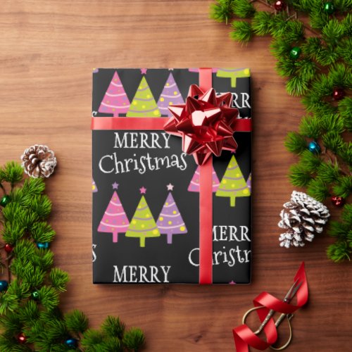 Elegant Merry Christmas  Wrapping Paper