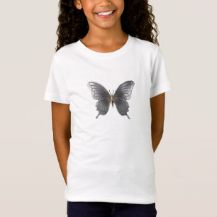 Elegant Metal Butterfly Kids T-Shirt