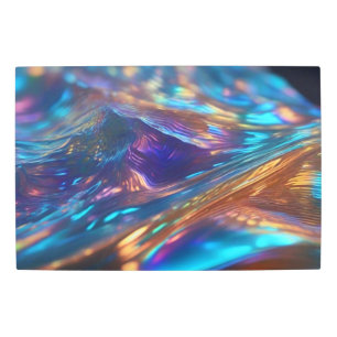 Elegant metal print