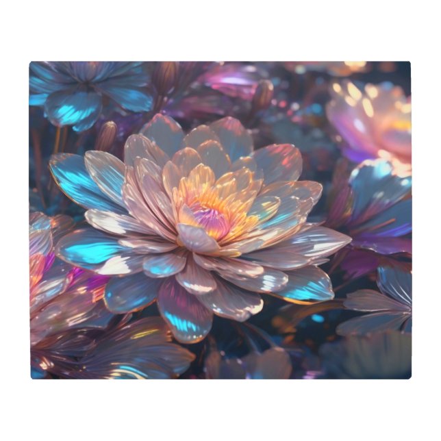 Elegant Metal Wall Art (Front)