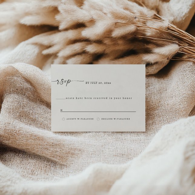 Elegant Mexico RSVP Card -  (Creator Uploaded)
