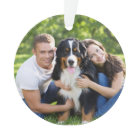 Elegant Midnight Blue Pet Memorial Photo Keepsake
