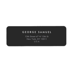 Elegant Minimal Business Branding Label