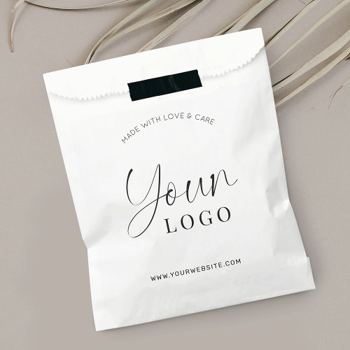 Elegant Minimal Business Logo Packaging Paper Bags