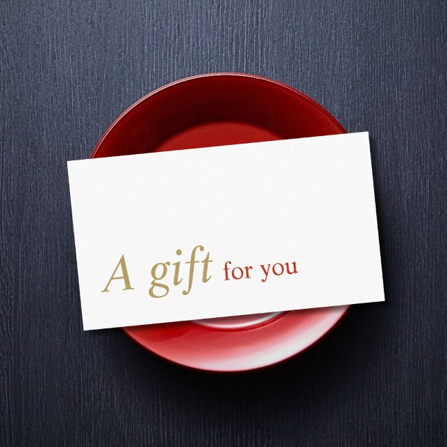 Elegant Minimal Hair Makeup Salon Gift Certificate (Creator Uploaded)