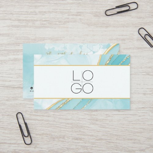 ELEGANT MINIMAL SCRIPT YOUR QR CODE Business Card