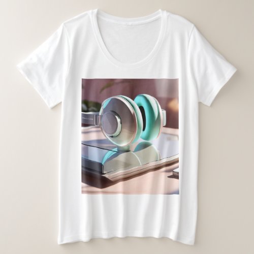 Elegant Minimalism The CLOEN AR Headset by Dieter Plus Size T_Shirt