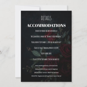 Elegant Minimalist Arch Wedding Invitation