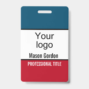Elegant, minimalist badge