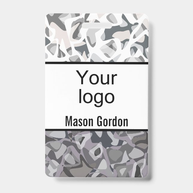 Elegant, minimalist badge (Front)