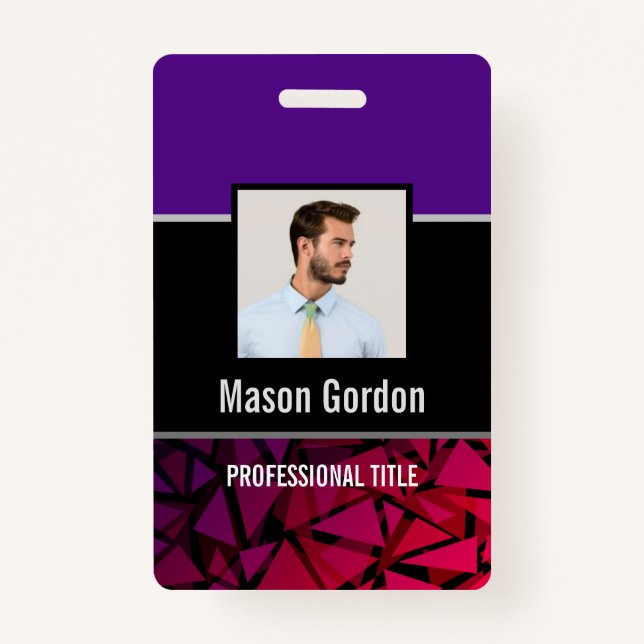 Elegant, minimalist badge (Front)