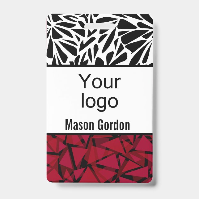 Elegant, minimalist badge (Front)