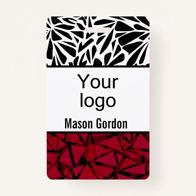 Elegant, minimalist badge (Front)