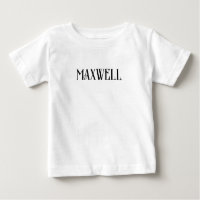 Elegant Minimalist Black Family Name