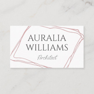 Elegant Minimalist  Business Card
