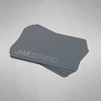 Elegant Minimalist Business Card by J32Design at Zazzle