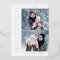 Elegant Minimalist Christmas 2 Photo Silver