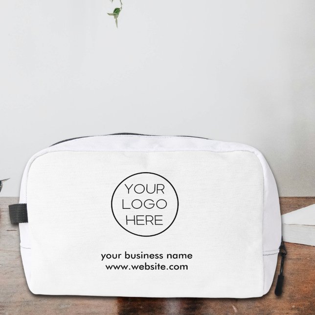 Elegant Minimalist Custom Business Logo  Dopp Kit (Creator Uploaded)