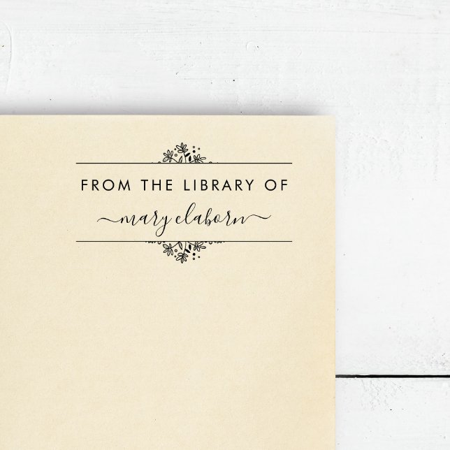 Elegant Minimalist Flowers From The Library Of Rubber Stamp (Creator Uploaded)