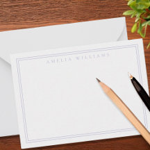 Elegant Minimalist Lavender Two Border