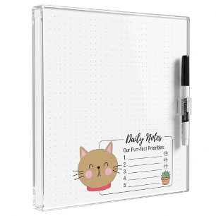 Elegant Minimalist Message Board for Home Office