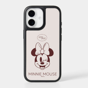 Elegant Minimalist Minnie Mouse Graphic iPhone 17 Case