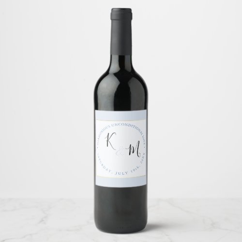 Elegant Minimalist Modern Classy Trendsetting Wine Label