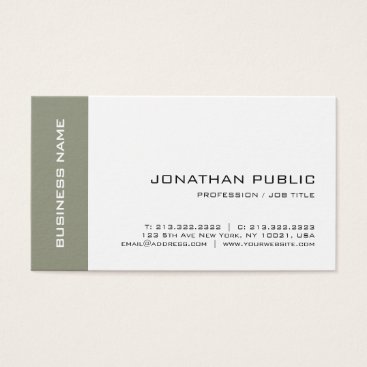 Elegant Minimalist Modern Professional Trendy Business Card Elegant Minimalist Modern Professional Trendy Business Card