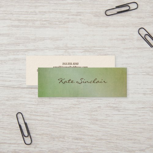 Elegant Minimalist Modern Stylish Mini Mini Busine Mini Business Card