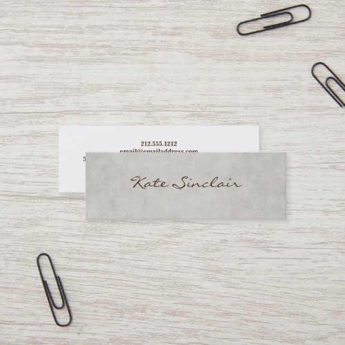 Elegant Minimalist Modern Stylish Mini Mini Busine Mini Business Card