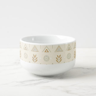 Elegant Minimalist Pattern soup Bowl