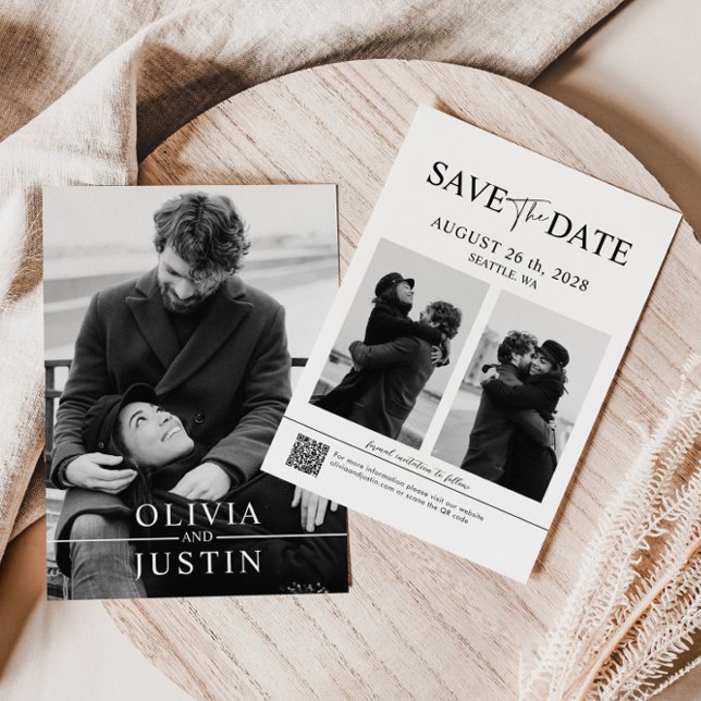 Elegant Minimalist Save the Date Invitation (Creator Uploaded)