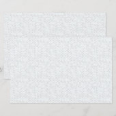 Elegant Minimalist School Pattern (Front/Back)