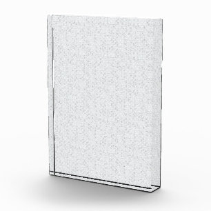Elegant Minimalist School Pattern Acrylic Award