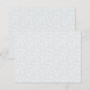 Elegant Minimalist School Pattern Note Card