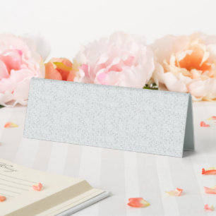 Elegant Minimalist School Pattern Table Tent