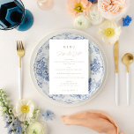 Elegant Minimalist Script Gold Wedding Menu<br><div class="desc">Completely customizable,  this simply stylish wedding menu features elegant fonts. Part of a collection.</div>