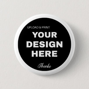 Elegant, Minimalist & Sleek Black QR Code Logo  Button