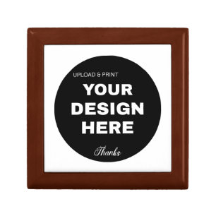 Elegant, Minimalist & Sleek Black QR Code Logo Gift Box