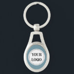 Elegant, Minimalist & Sleek Black QR Code Logo  Keychain<br><div class="desc">EVERYONE CAN USE THIS DESIGN.You are free to add,  edit,  or resize the logo,  photo,  text,  and colors as you choose.Many thanks.</div>