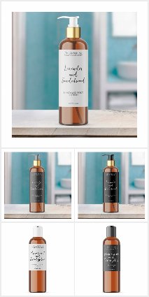 Elegant Minimalist Soap and Cosmetic Labels