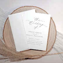 Elegant Minimalist Sophisticated Timeless Wedding