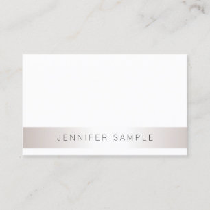 Elegant Minimalist Template Salon Modern Simple Business Card